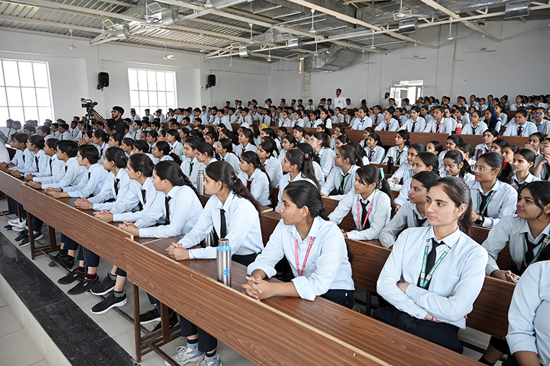 Career Guidance Seminar @ Prince College, Sikar.