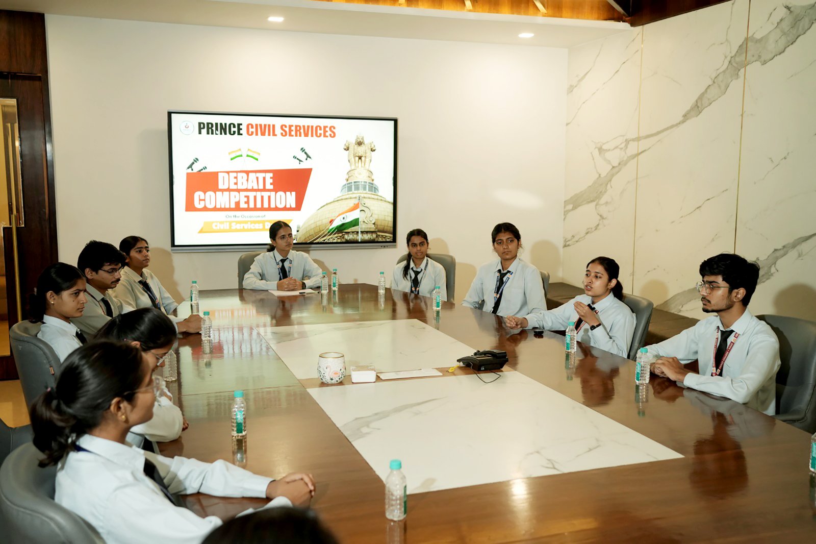 Debate Competition on Civil Services Day